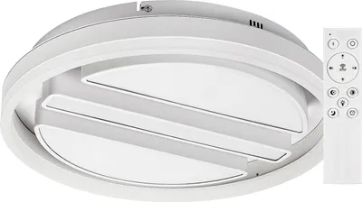 Obrázek produktu pro Rabalux Bílé stropní LED svítidlo Gremin kulaté 400mm 55W CCT s DO 71112
