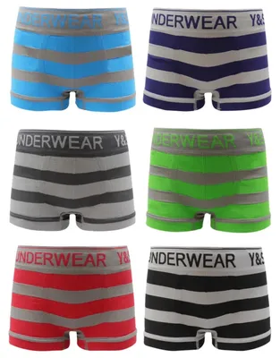 Produktbild von TEXEMP 6er-12er Pack Kinder Unterhosen Jungen Mädchen Unterwäsche Boxershorts | B248 - 98/104 - 12 Stück