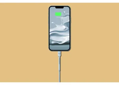 Produktbild von Fresh 'n Rebel 2ULC200DB, 2 m, Lightning, USB A, Männlich, Männlich, Blau