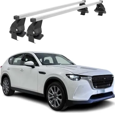 Obrázek produktu pro Základna střešního nosiče Menabo pro Mazda CX-60 2022-2025 ocelově šedá 2ks