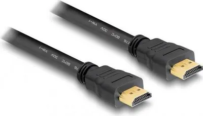 Imagen del producto de DeLOCK 82710 DeLOCK HDMI Ethernet Kabel 15,0 m schwarz