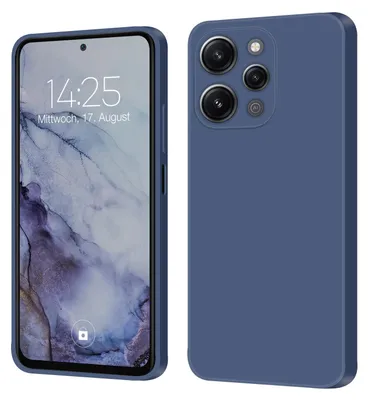Produktbild von Hülle für Xiaomi Redmi 12 Case Cover Bumper Smartphone Softgrip Schutzhülle Farbe: Lavendelblau