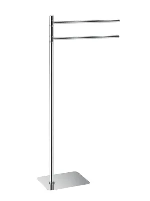Image de Support ARTU avec porte-serviettes, carré, chromé