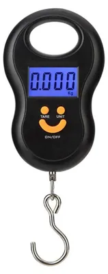 Zdjęcie produktu dla Waga bagażowa cyfrowa - Waga do walizek - 50 kg - Czarna