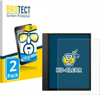 Produktbild von 2x Für Boox Note Air 5 C Schutzfolie BROTECT Displayschutz Display Schutz Folie Klar Transparent