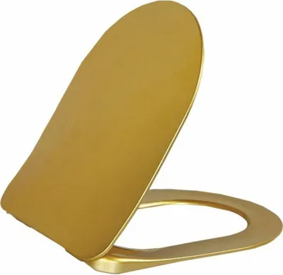 Produktbild von Creavit PAULA WC-Sitz, SLIM, Soft Close, Gold