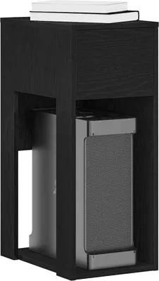 Produktbild von Möbel Computerschrank mit Schublade Schwarz 30x44x74 cm - Schreibtische 858732