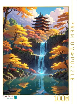 Produktbild von CALVENDO Puzzle Fantastische Anime Welten | 1000 Teile Lege-Größe 64x48cm Foto-Puzzle für glückliche Stunden