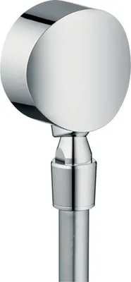 Produktbild von Hansgrohe Schlauchanschluß Fixfit S Chrom mit Rückflussverhinderer und Kugelgelenk