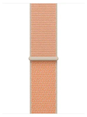 Zdjęcie produktu dla Apple MHYR4ZM/A, Band, Smartwatch, Pomarańczowy, Apple, Apple Watch Models 38mm/40mm/41mm/42mm, Poliester pochodzący z recyklingu, Recycled nylon, Recycled spandex