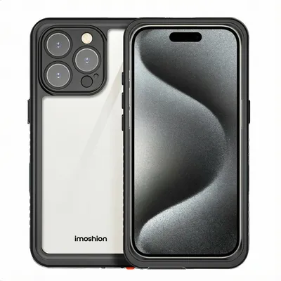 Immagine prodotto di imoshion Custodia impermeabile 360 per Apple iPhone 16 Pro - Nero