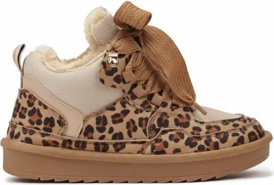 Produktbild von Damen Gefüttert Sneaker Isoliert Winterschuhe Freizeitschuhe Terea Leopard Gr.39