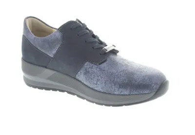 Produktbild von Finn Comfort Damen Schnürschuhe bequem blau Gr. 51/2