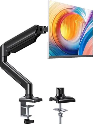 Produktbild von Verstellbarer Monitorarm – Tischhalterung für Bildschirme – Höhenverstellbar – 1 Stück