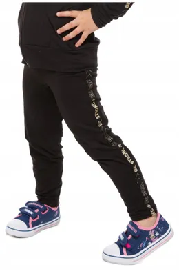 Immagine prodotto di Moraj | Leggings - Taglia 98 - Leggings neri per bambine - Leggings per bambini - Pantaloni per bambine