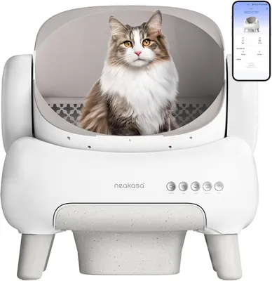 Immagine prodotto di Lettiera autopulente - Lettiera intelligente - Lettiera automatica - Lettiera aperta - Lettiera igienica