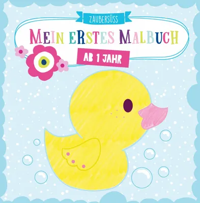 Produktbild von Mein erstes Malbuch, Deutsch, 44 Seiten