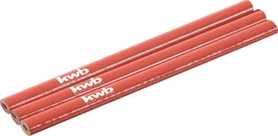 Image de Crayons de charpentier kwb, longueur 180 mm, lot de 3,