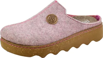Produktbild von Rohde Damen Hausschuh Pantoffel Filz zarte Farbe bequem Foggia-D 6120, Größe:41 EU, Farbe:Pink