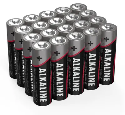 Produktbild von 40x ANSMANN Alkaline Batterie AA Mignon 1,5V - LR6 AM3 MN1500 (40 Stück)