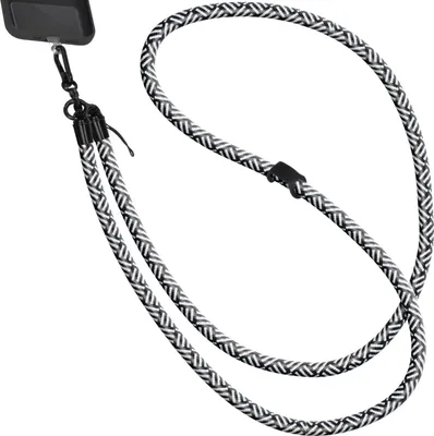 Immagine prodotto di imoshion Cavo telefonico universale taglia unica - spessore 10 mm - Nero / Bianco