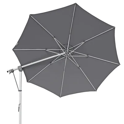 Produktbild von Doppler Expert 350 Pendelschirm Sonnenschirm 8 Farbvarianten Ampelschirm 438247 T840 Anthrazit