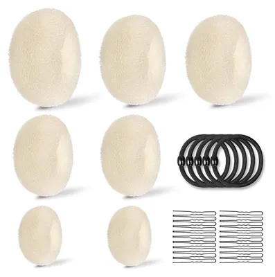 Obrázek produktu pro Sada Donut Haarbun, obsahující 7 kusů a doplňky