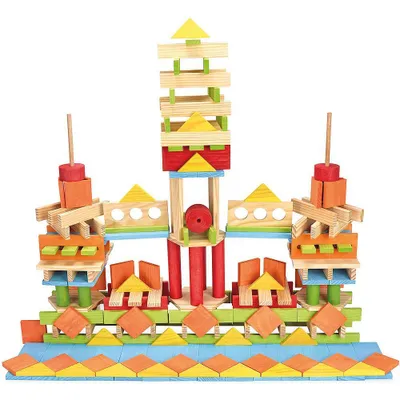 Imagen del producto de JEUJURA 8345, Kit de construcción, 4 años, Madera, 200 piezas, 2,79 kg