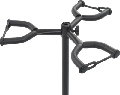 Obrázok produktu pre vidaXL Gitarový stojan Black Steel