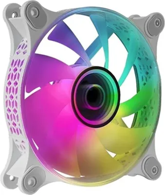 Produktbild von Mars Gaming MF3DW, Ventilator, 12 cm, 1200 RPM, Weiß