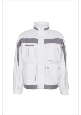 Produktbild von Planam  Plaline Bundjacke reinweiß/zink Gr. 26, 2503026