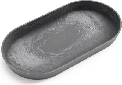 Produktbild von Ecopots Untersetzer Tokyo 30 für Blumentöpfe - L 28,4 cm x B 15,4 cm x H 2,4 cm - Innen- und Außenbereich