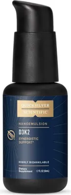 Obrázok produktu pre Quicksilver Scientific doplnky stravy Nanoemulsified D3 K2, 60009EU