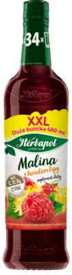 Obrázek produktu pro Syrop Malinowy z Lipą Herbapol 680 ml