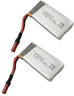 Zdjęcie produktu dla Bateria zastępcza 3.7V 850mAh Li-Po do drona Syma X56, X56W, X54HW, X54HC | Wysokiej jakości, bezpieczna i trwała | Srebrna | 50x26x9 mm - 50 g