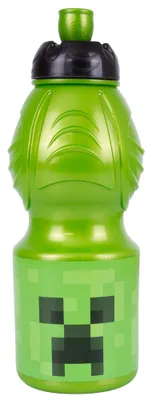 Produktbild von ASTRA Trinkflasche Wasserflasche Getränkflasche MINECFAFT grün leicht Kinder Jungen