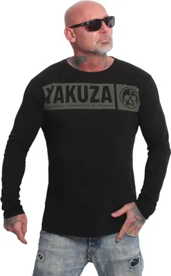 Zdjęcie produktu dla Yakuza Herren Bleak Basic Longsleeve, Schwarz, M