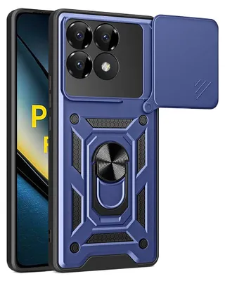 Obrázok produktu pre Techsuit CamShield Series puzdro pre Xiaomi Poco F6 Pro – modré