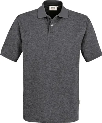 Produktbild von HAKRO Poloshirt Mikralinar® 816, anthrazit meliert, XL