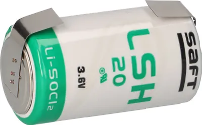 Produktbild von Saft Lithium 3,6V Batterie LSH 20 D - Zelle mit U-Lötfahne