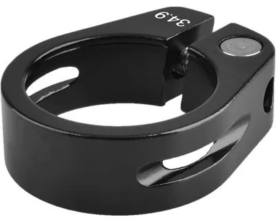 Produktbild von Fahrrad Sattelklemme 25,4/28,6/31,8/34,9 mm Aluminium Schwarz