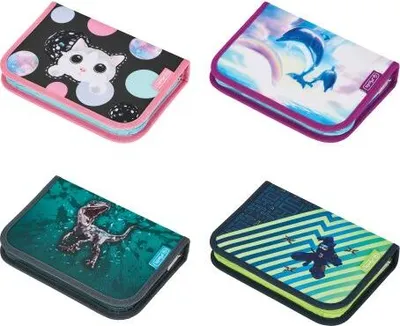 Produktbild von Herlitz Schüleretui leer 2 Klappen Girls/Boys Mix Motive sortiert
