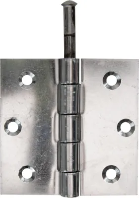 Produktbild von ALBERTS Scharnier, Edelstahl, LxB 76x76 mm