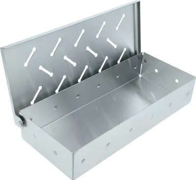 Produktbild von vhbw Räucherbox Ersatz für Weber 7576 für Gasgrills, Grills - Edelstahl flaches Design 22,8 x 9,7 x 4,4 cm
