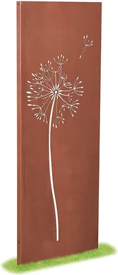 Produktbild von Edelrost Sichtschutzwand Pusteblume Prima Terra Sichtschutzwand - Wand