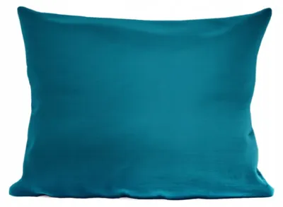 Produktbild von Oritex Satinkissenbezug DunkelTürkis mit Reißverschluss 50x60