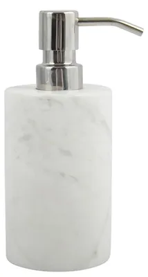 Produktbild von Spirella Seifenspender Sana | Marmor | 300ml | Weiß | Langlebig &