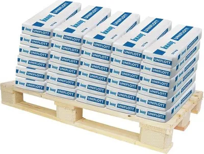 Produktbild von KNAUF Uniflott Gips-Spachtelmasse 1050 kg