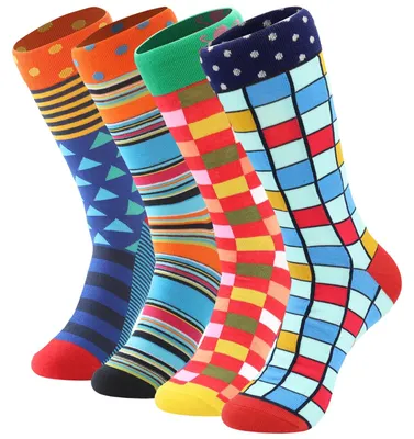 Imagen del producto de Calcetines divertidos - Hombre - Algodón - Talla 40-46 - Colorido