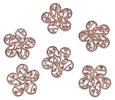 Produktbild von Deko Blüten Blume 6er Pack Streudeko Blüten